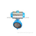 butterfly valves with pneumatic actuator